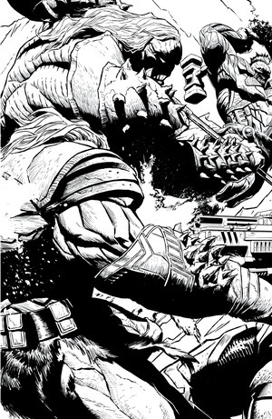 [Planet Death #2 (Cover D - Joe Quesada B&W Full Art Incentive)]