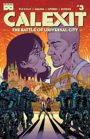 [Calexit - Battle of Universe City #3 (Cover A - C. Granda)]
