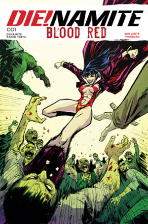 [Die!Namite - Blood Red #1 (Cover C - David Cousens)]