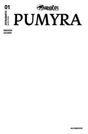 [Thundercats - Pumyra #1 (Cover E - Blank Authentix)]