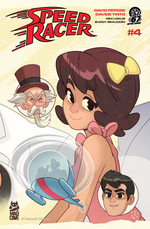 [Speed Racer (series 2) #4 (Cover B - Sean Galloway Retro Manga Variant)]