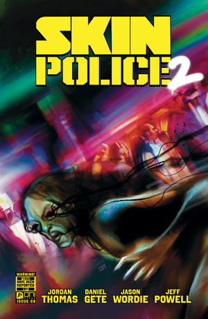[Skin Police (series 2) #3 (Cover B - Martin Simmonds)]