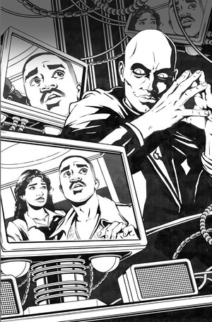 [Doctor Who: The Fifteenth Doctor - Prison Paradox #1 (Cover G - Flops Color-Your-Own Variant)]