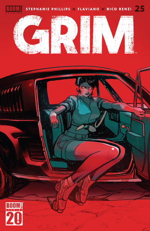 [Grim #25 (Cover B - Baldemar Rivas)]