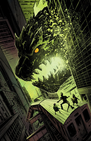 [Godzilla: Escape the Deadzone #4 (Cover C - Gavin Fullerton Full Art Incentive)]