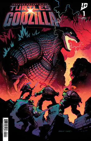 [Teenage Mutant Ninja Turtles X Godzilla #1 (Cover F - Dylan Burnett Incentive)]