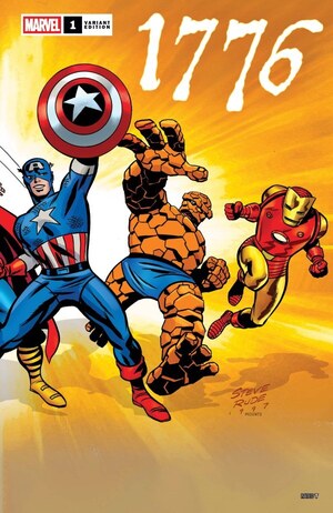 [1776 No. 1 (Cover F - Steve Rude Wraparound Variant)]