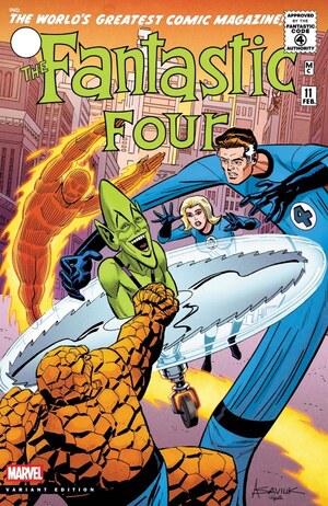 [Fantastic Four Vol. 1, No. 11 Facsimile Edition (Cover J - Alex Saviuk Incentive)]