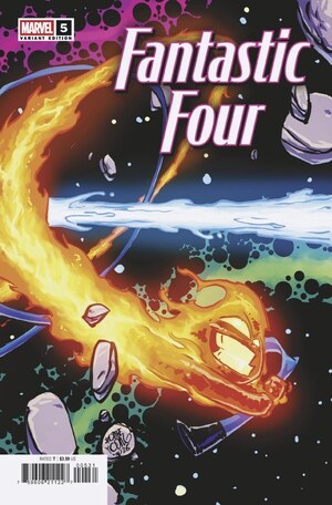 [Fantastic Four (series 8) No. 5 (Cover C - Skottie Young 5-Part Connecting Variant)]