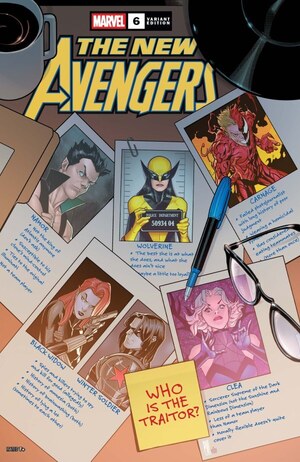 [New Avengers (series 5) No. 6 (Cover C - Paco Medina)]