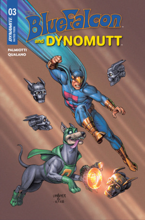 [Blue Falcon & Dynomutt #3 (Cover C - Joseph Michael Linsner)]