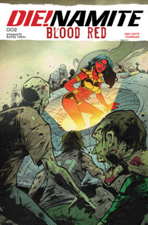 [Die!Namite - Blood Red #2 (Cover C - David Cousens)]