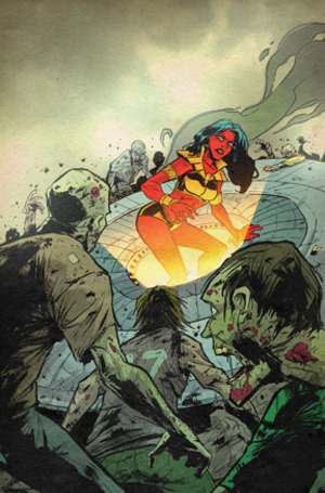 [Die!Namite - Blood Red #2 (Cover F - David Cousens Full Art Incentive)]