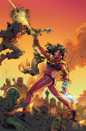 [Die!Namite - Blood Red #2 (Cover G - Roberto Meli Full Art Incentive)]