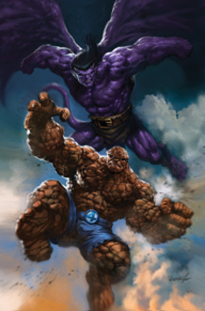[Gargoyles X Fantastic Four #1 (Cover G - Lucio Parrillo Full Art Incentive)]