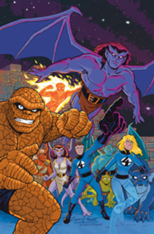[Gargoyles X Fantastic Four #1 (Cover H - Amanda Conner Full Art Incentive)]
