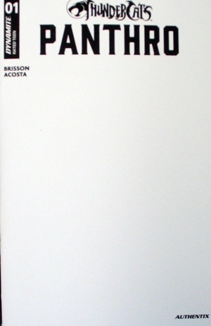 [Thundercats - Panthro #1 (Cover E - Blank Authentix)]