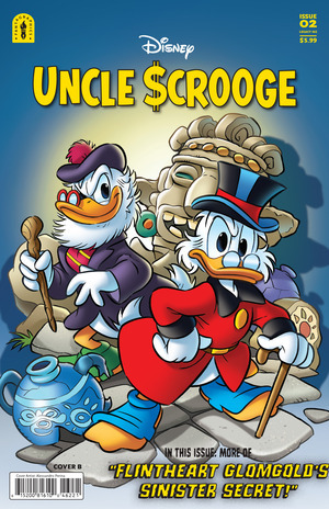 [Uncle Scrooge - Flintheart Glomgold's Sinister Secret! #2 (Cover B - Alessandro Perina)]