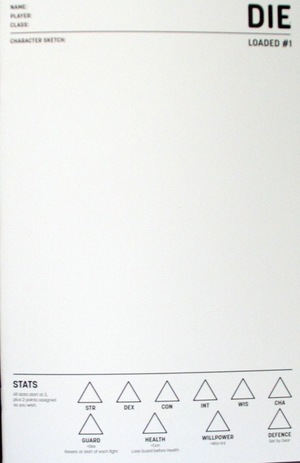 [Die - Loaded #1 (Cover D - Blank)]