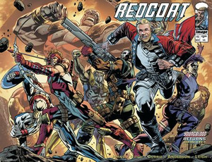 [Redcoat #15 (Cover D - Bryan Hitch Youngblood Team-Up Wraparound Variant)]