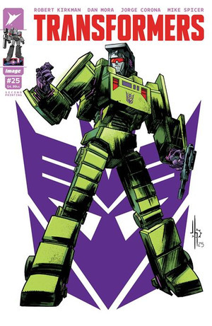 [Transformers (series 4) #25 (2nd printing, Cover C - Jason Howard)]