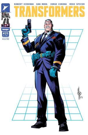 [Transformers (series 4) #25 (2nd printing, Cover D - Jason Howard)]