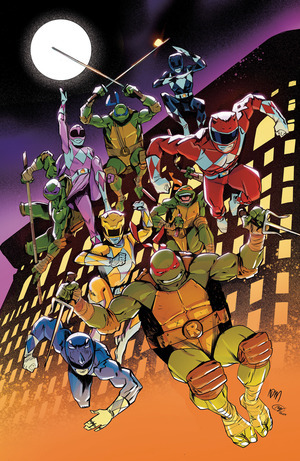[Mighty Morphin Power Rangers / Teenage Mutant Ninja Turtles III #3 (Cover F - Adam Gorham Full Art Incentive)]