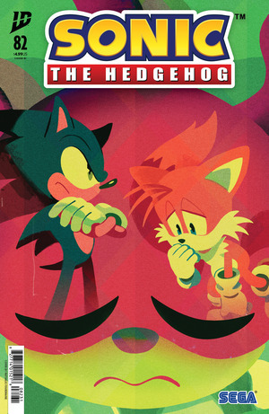 [Sonic the Hedgehog (series 2) #82 (Cover C - Nathalie Fourdraine Incentive)]