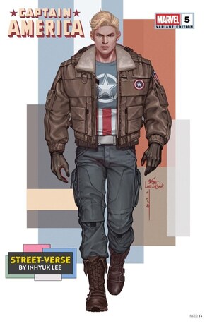 [Captain America (series 11) No. 5 (Cover D - InHyuk Lee Street-Verse Variant)]