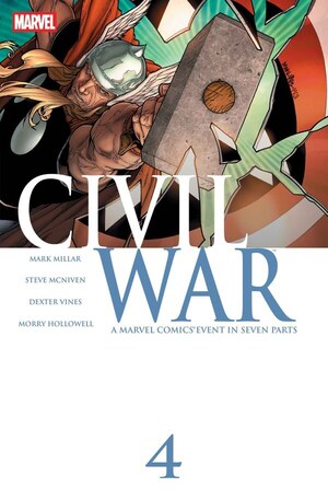 [Civil War No. 4 Facsimile Edition (Cover A - Steve McNiven)]