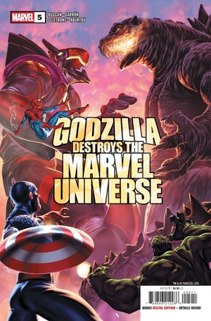[Godzilla Destroys the Marvel Universe No. 5 (Cover A - Mark Brooks)]