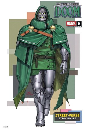[One World Under Doom No. 9 (Cover C - InHyuk Lee Street-Verse Variant)]