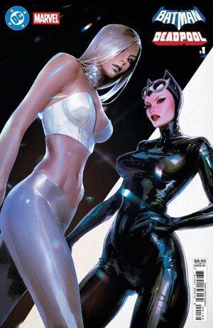 [DC / Marvel: Batman / Deadpool 1 (Cover S - Sozomaika Catwoman / Emma Frost Variant)]