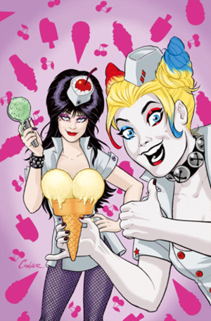 [Harley Quinn X Elvira #2 (Cover S - Amanda Conner Ice Cream Full Art Incentive)]
