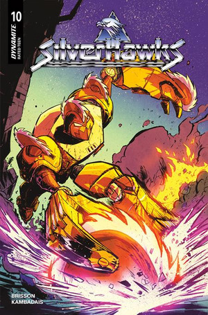 [Silverhawks (series 2) #10 (Cover G - David Cousens Battle Damage Incentive)]