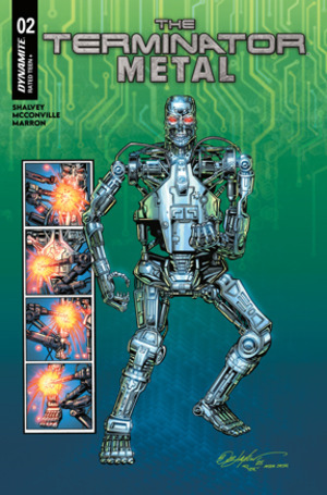 [Terminator - Metal #2 (Cover B - Bob Layton)]