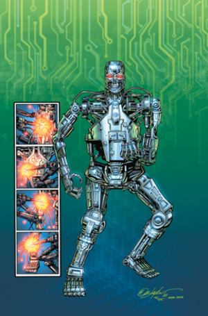 [Terminator - Metal #2 (Cover H - Bob Layton Full Art Incentive)]