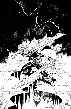 [Lost Fantasy #5 (Cover D - Maxi Dallo B&W Incentive)]