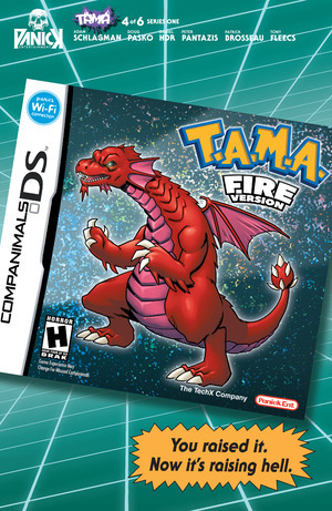 [Tama #4 (Cover C - Tony Fleecs Retro Videogame Homage Incentive)]