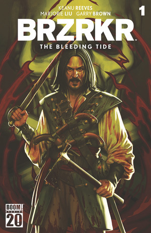 [BRZRKR - Bleeding Tide #1 (Cover E - Rebeca Puebla Foil)]