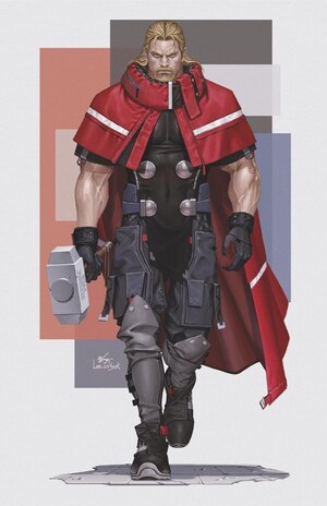 [Mortal Thor No. 4 (Cover K - InHyuk Lee Full Art Street-Verse Incentive)]