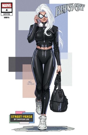 [Black Cat (series 4) No. 4 (Cover B - InHyuk Lee Street-Verse Variant)]