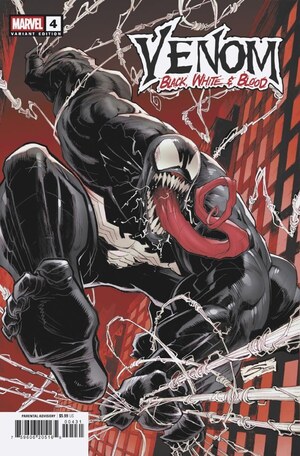[Venom: Black, White & Blood No. 4 (Cover C - Gerardo Sandoval)]