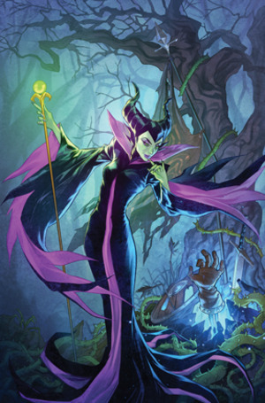 [Disney Villains: Maleficent (series 2) #2 (Cover G - Ellery Santos Full Art Incentive)]