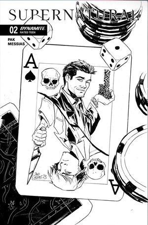 [Supernatural (series 5) #2 (Cover K - David Cousens Line Art Incentive)]