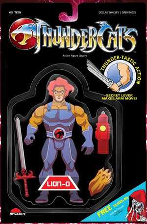 [Thundercats (series 3) #21 (Cover F - Drew Moss Action Figure Variant)]