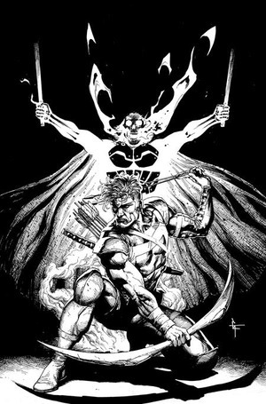 [Geiger (series 2) #18 (Cover E - Gary Frank Full Art B&W Youngblood Team Up Variant)]