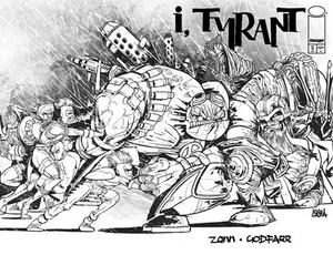 [I, Tyrant #5 (Cover G - Ryan Gajda Full Art B&W Youngblood Team Up Variant)]