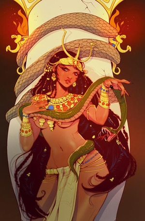 [Conan: Scourge of the Serpent #3 (Cover E - Ashleigh Izienicki Full Art Variant)]