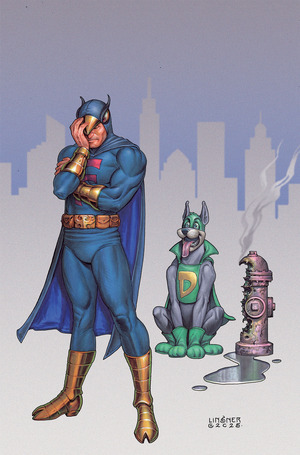 [Blue Falcon & Dynomutt #4 (Cover G - Joseph Michael Linsner Full Art Incentive)]